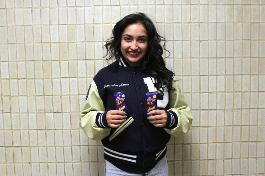 I like buying from students because since I have a busy schedule I don’t have the time to go to the store and buy [chocolates]. Dulce Moreno, 12